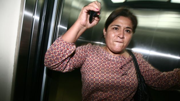 Nancy Obregón golpeó en los genitales al fotógrafo. (David Vexelman)