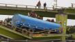 Lurín: Camión de carga sería causante de la caída de puente San Pedro