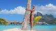 Heidi Klum hace topless en la isla de Bora Bora 