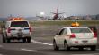 EEUU: Al menos 10 heridos tras colapso de tren de aterrizaje de avión