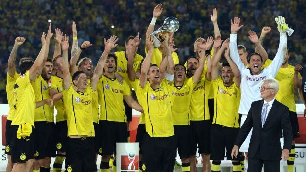 Borussia Dortmund gana el primer título de la temporada en Alemania. (AFP/ESPN)