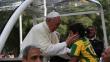 VIDEO: Papa Francisco y niño tienen emotivo encuentro en Brasil