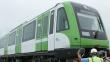 Metro de Lima: Nuevos trenes funcionarán solo en hora punta de lunes a viernes