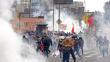 Violencia de barristas de la ‘U’ opacó protesta contra Gobierno