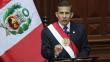 Los pocos anuncios en el Mensaje a la Nación de Ollanta Humala