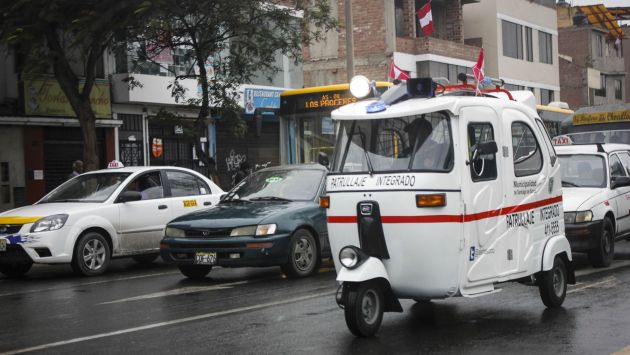 Mototaxis cuentan con equipos de primeros auxilios. (Difusión)