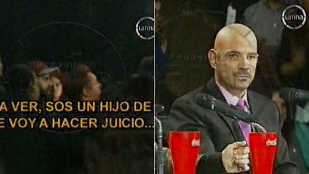 Jano Canavesi perdió los papeles tras ser eliminado del reality de imitación. (Captura de TV)