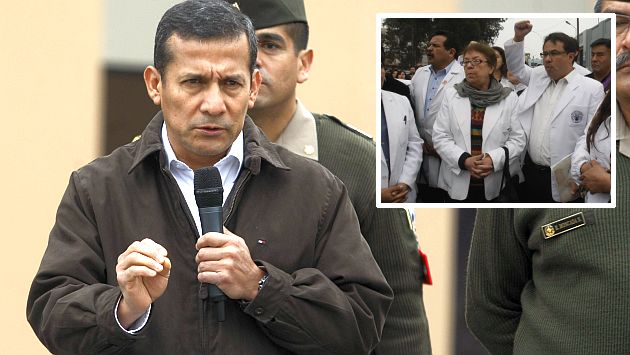 Ollanta Humala pidió no resolver los problemas en las calles. (USI)