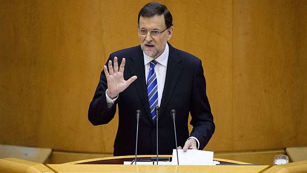 Mariano Rajoy compareció ante el Congreso español. (AFP)