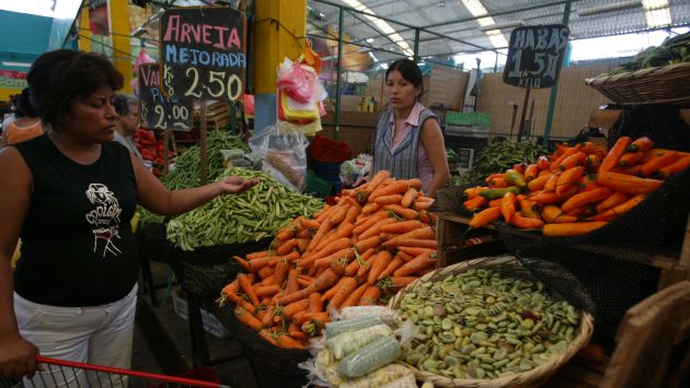 La inflación en julio aumentó en 0.55%. (Perú21)