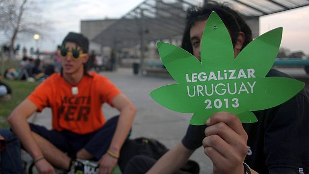 No hay consenso. El polémico proyecto de legalización es rechazado por el 63% de los uruguayos. (AFP)
