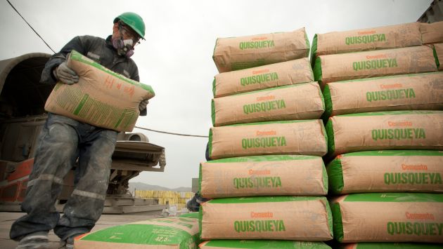 Cemento solo creció 5.6% en el sexto mes del año. (Perú21)