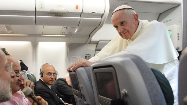 Papa Francisco regresó recientemente de Brasil. (AP)