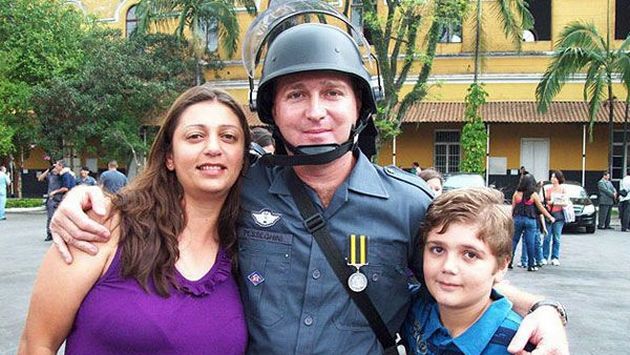 LA FAMILIA. El pequeño Marcelo Pesseghini junto a sus padres. (Difusión)