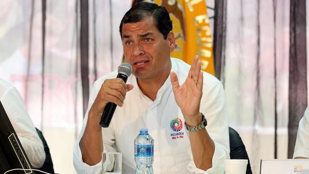 Rafael Correa señaló que quería evidenciar hipocresía de medios. (EFE)