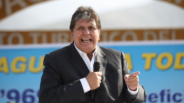 Alan García pide que Gobierno dialogue. (Perú21)