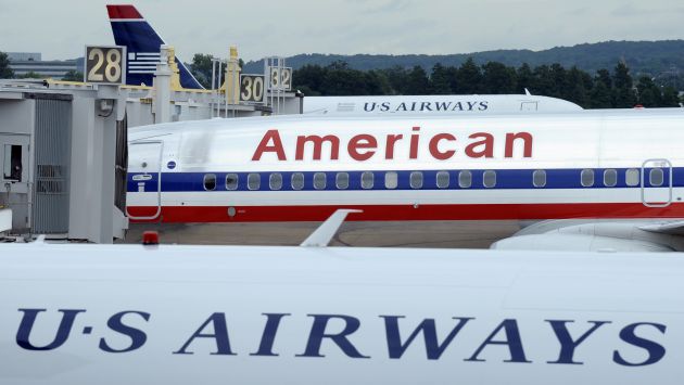 Fusión entre US Airways y American Airlines se anunció en febrero. (AP)