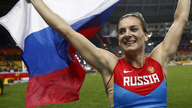 Isinbayeva quiere volver para el Mundial de Pekín y las Olimpiadas de Río. (AFP)