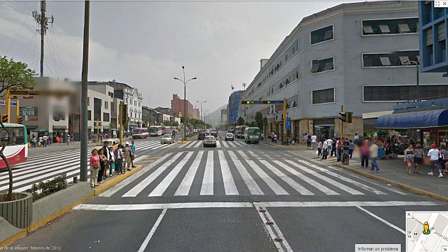Vista de la avenida Abancay. (Google Street View)