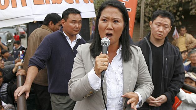 Keiko Fujimori pidió medidas concretas a Humala Tasso. (Perú21)