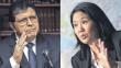García y Keiko Fujimori exigen a Humala que solucione crisis