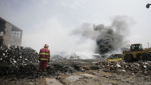 Las 42 mil laptops se quemaron en marzo de 2012. (Perú21)