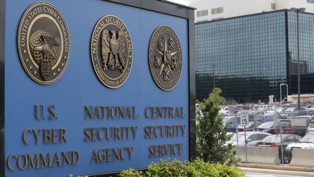 Fachada de la NSA en Maryland. (AP)