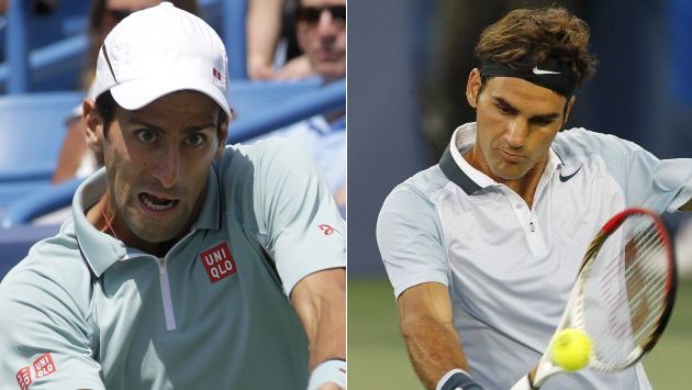 Djokovic y Federer quedaron fuera de carrera. (AP/Reuters)