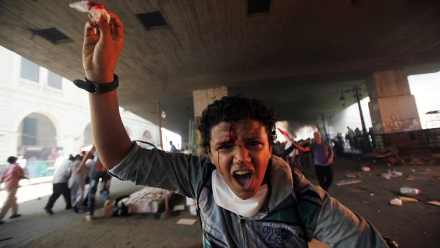 EGIPTO SANGRA. Las manifestaciones de los grupos musulmanes continuarían todavía esta semana. (Reuters)