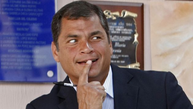 Rafael Correa lanzó propuesta hoy. (AP)