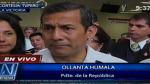 Ollanta Humala declaró desde el hospital Almenera (Canal N)