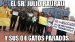 FOTOS: Vacilan con memes a Julio Rau Rau por fallido paro de transporte