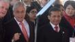 Humala y Piñera juntos