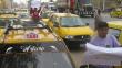 Ica: Taxistas protestan por extorsiones