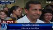 Ollanta Humala a favor de ente único que otorgue brevetes