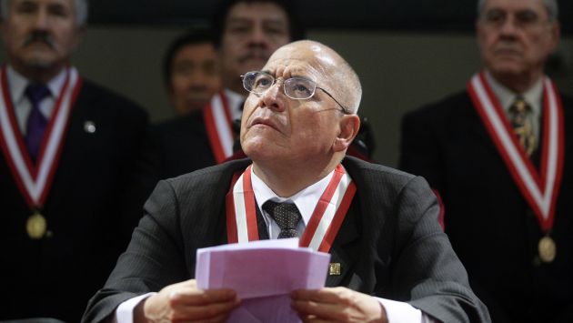Vocal San Martín investigado. (Perú21)