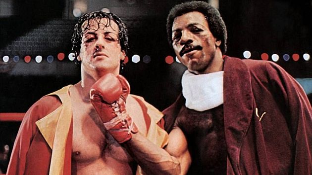 El encuentro entre Rocky Balboa y Apollo Creed integra nuestra lista. (Internet)