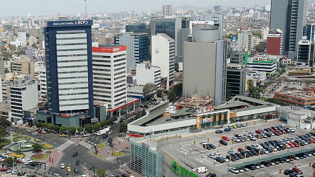 Centro financiero de Lima, en San Isidro. (USI)