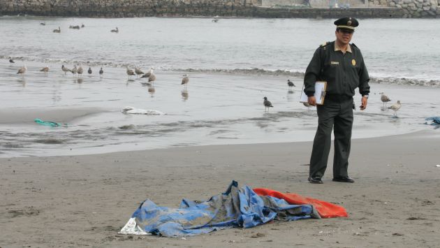 El cuerpo fue hallado en la playa Los Yuyos. (Referencial)