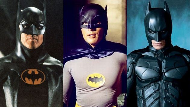 Las diferentes interpretaciones de Batman en el cine. (Internet)