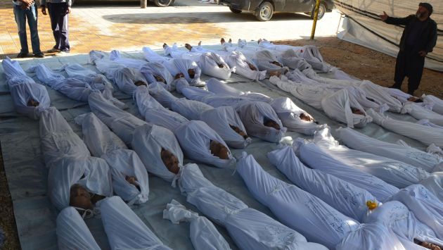 Los ataques con armas químicas dejaron 1,300 muertos. (Reuters)