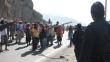 Abancay: Enfrentamientos con mineros dejan 18 policías heridos