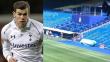 Real Madrid engalana su palco para la presentación de Gareth Bale