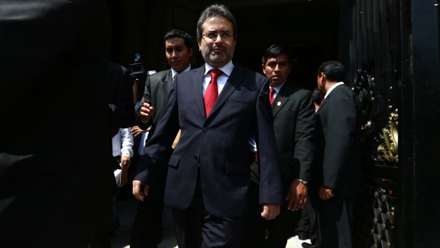 objetivo político. Jiménez trata de reducir los cuestionamientos al régimen de Ollanta Humala. (Rafael Cornejo)