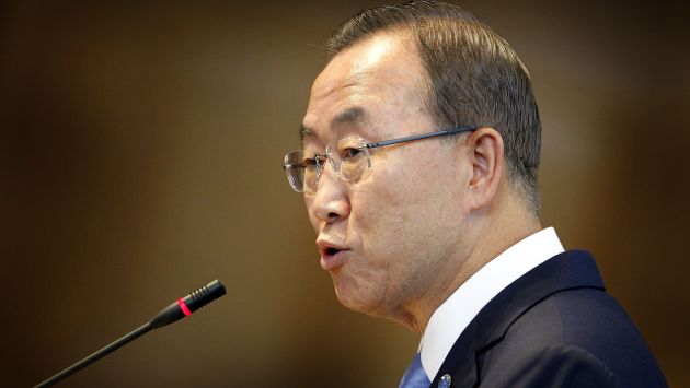 Ban Ki-moon dice que toda acción debe tener el aval del Consejo de Seguridad. (AP)