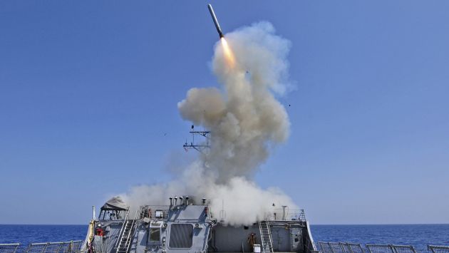 Poderío naval estadounidense ya está frente a Siria. (Reuters)