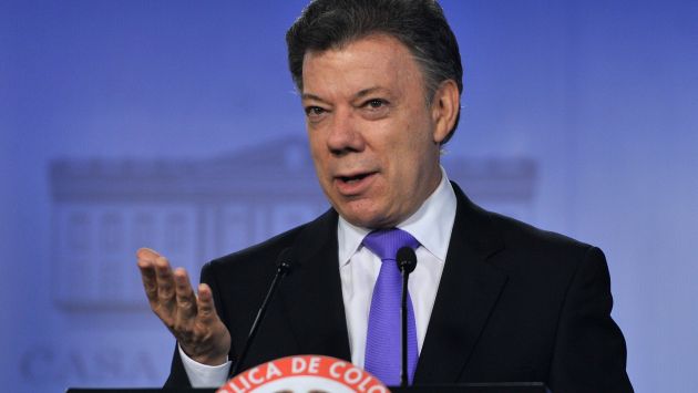 Juan Manuel Santos había dicho que conversaciones se iniciarían tras liberación de canadiense. (AFP)