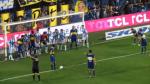 Riquelme aportó en el triunfo de Boca. (Youtube)