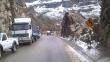 Decenas de vehículos varados en vía Cusco-Quillabamba por nevada