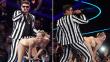 FOTOS: Miley Cyrus enciende polémica con candente presentación en los MTV